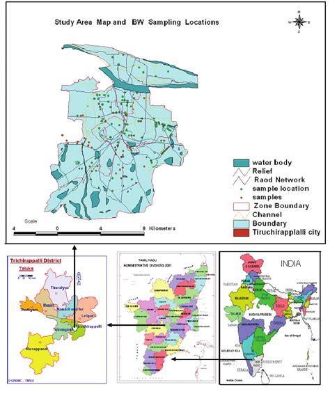 Where Is Trichy In India Map - United States Map