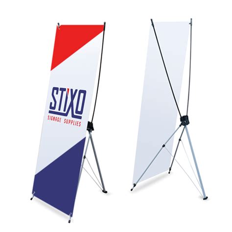 X BANNER STAND - DELUXE - Stixo Signage Supplies