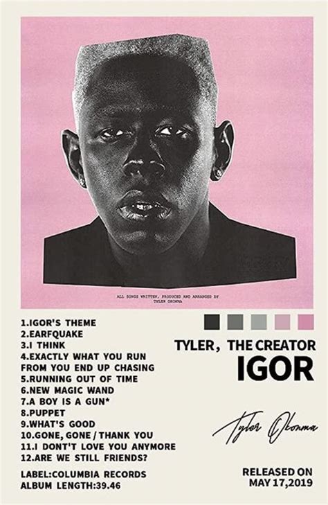 Igor Album Cover Poster