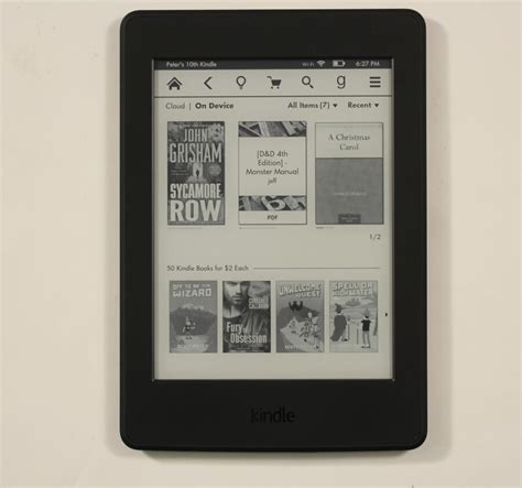 Amazon Kindle Paperwhite 3 Review - Good e-Reader