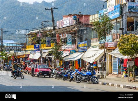 Lakeside in Pokhara, Nepal Stock Photo - Alamy