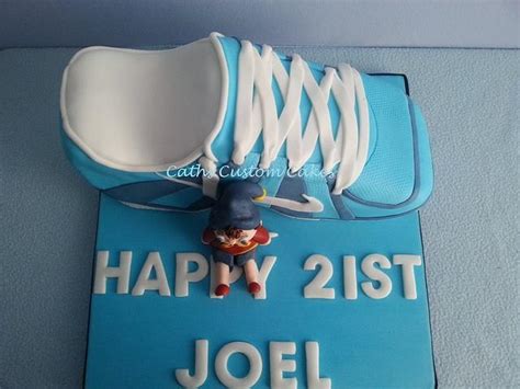 Trainer cake - Cake by Cath - CakesDecor