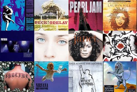 100 Best Albums of the '90s | Album cover art, Best albums, Album covers