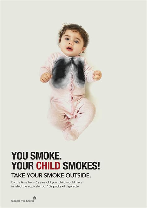 Second-hand Smoking Ad on Behance