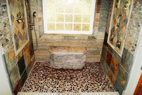 Rocks In The Bathroom- 12 Beautiful Design Ideas | River rock bathroom ...