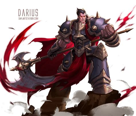 Darius League Of Legends Fan Art