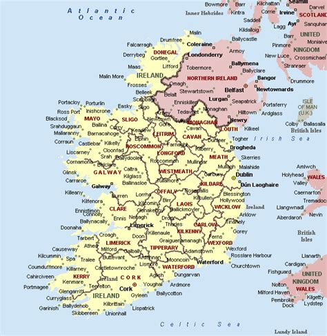 Map Ireland