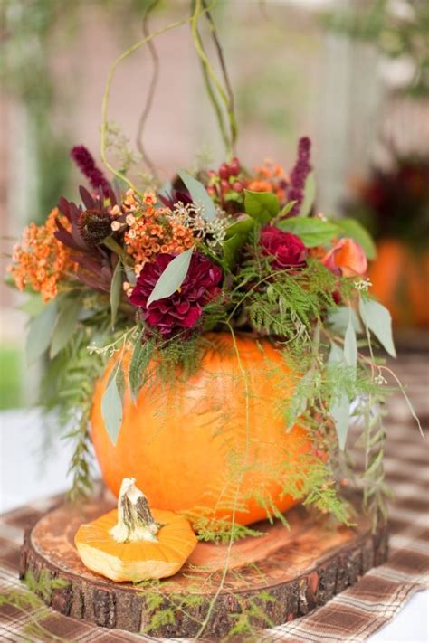 50+ Vibrant and Fun Fall Wedding Centerpieces | DPF