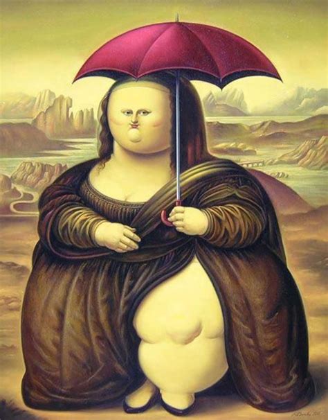 Fernando Botero Mona Lisa