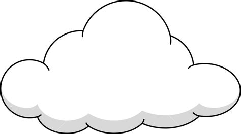 Fluffy Cloud Royalty-Free Stock Image - Storyblocks