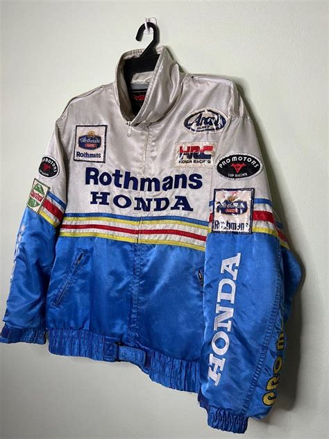 Vintage Rothmans Jacket, Men's Fashion, Coats, Jackets and Outerwear on Carousell