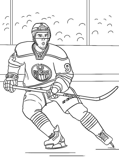 Detroit Red Wings Coloring Pages