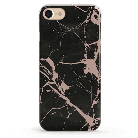 Cracked Rose Gold Black Marble Case in 2020 | Black marble iphone case, Rose gold iphone case ...