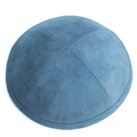 Soft suade kippot Jewish Yarmulke Kippah Kippot 17cm skull caps WITH ...