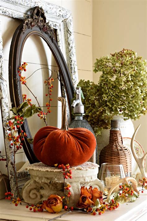 Four Easy Late Summer-to-Fall Decor Ideas – Follow The Yellow Brick Home | Fall thanksgiving ...