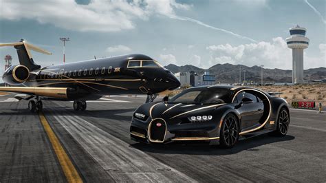 2048x1152 Bugatti Chiron And Private Jet 2048x1152 Resolution HD 4k Wallpapers, Images ...