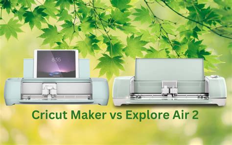 Cricut Maker vs. Cricut Explore Air 2 • Smart Cutting Machine FUN