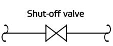 Manual Shut Off Valve Symbol