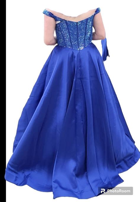 Sherri Hill 2023 Collection No. 55065 Royal Blue Prom… - Gem