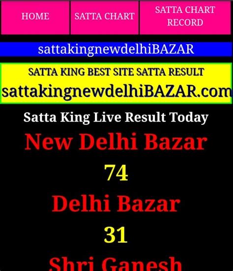 Newdelhibazzarsatta: Satta king live, Gali satta, Deshawar live result