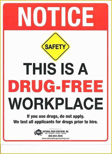 Drug Free Workplace Policy Template Of Sample Drug and Alcohol Policy Free Download ...