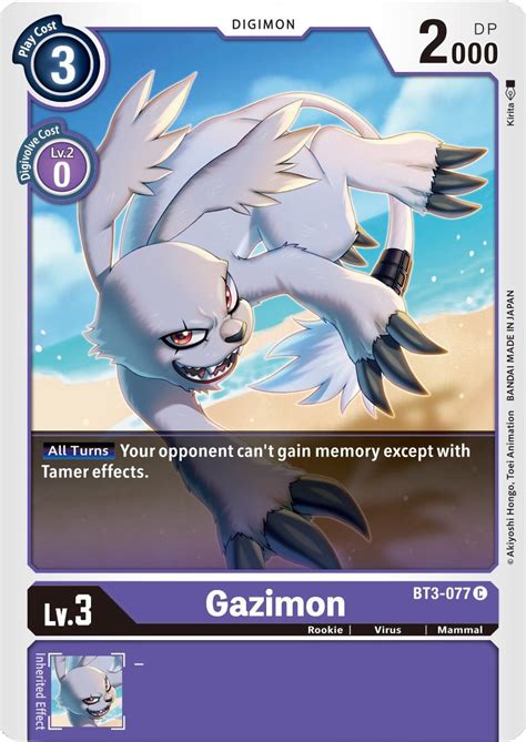 Gazimon - Release Special Booster - Digimon Card Game