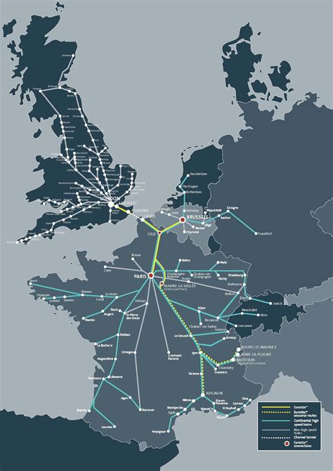 Eurostar Route Map - Discover the Best Itinerary for Your European Travel