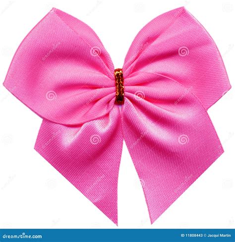 Pink bow stock image. Image of birthday, wrapping, cloth - 11808443