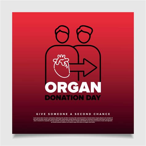 Organ Donation Day Banner Design 11992282 Vector Art at Vecteezy