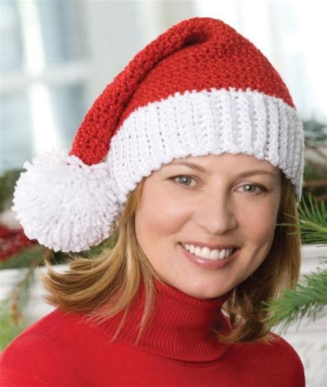 Crochet Santa Hat | FaveCrafts.com