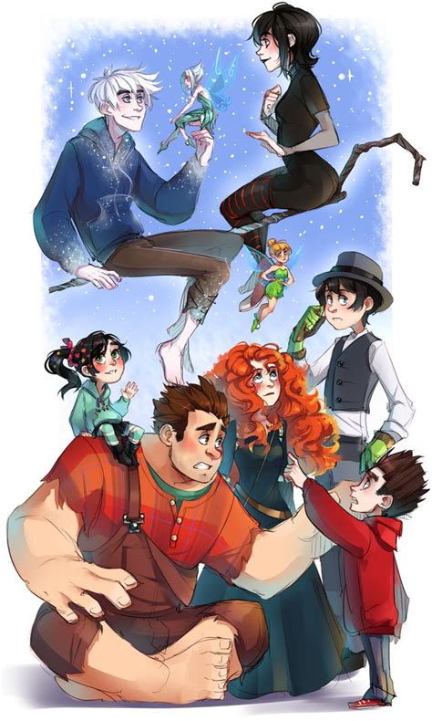 Crossovers..crossovers EVERYWHERE! | Disney art, Disney drawings ...