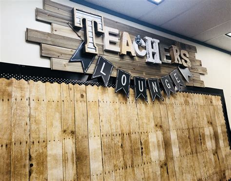 Teacher’s Lounge Makeover with Stylish Decor