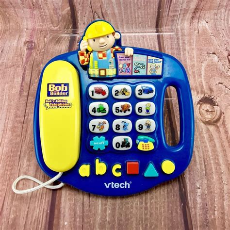 Vtech Bob The Builder Talking Telephone for sale online | eBay | Learning numbers, Kids learning ...