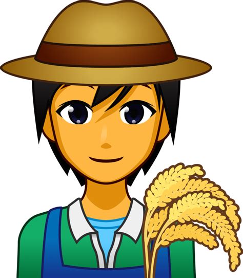 "farmer" Emoji - Download for free – Iconduck