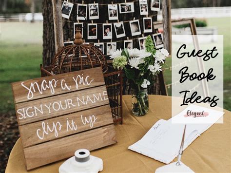 TOP 10 Unique Wedding Guest Book Ideas On Your Special Day - Elegantweddinginvites.com Blog