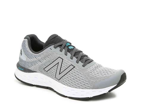 New Balance Synthetic 680 V6 Running Shoe in Gray for Men - Lyst