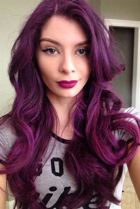 Magenta/Purple hair | Magenta hair, Hair color pink, Violet hair