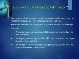 Data Leakage Detection | PPT