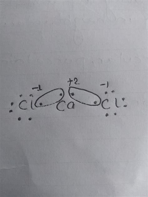 How To Draw The Lewis Dot Structure For Calcium Chloride