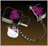 Hello Kitty Swarovski 1GB USB Memory Stick – Hello Kitty Hell