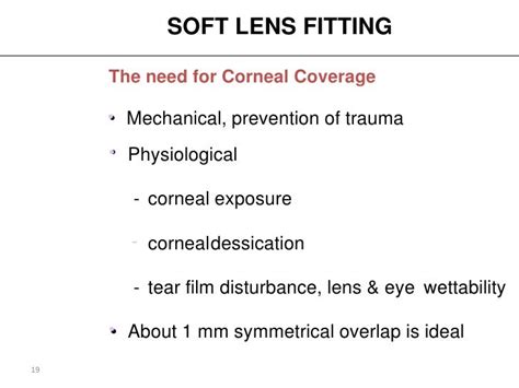 Soft Contact Lens Fitting