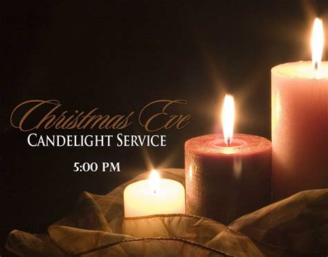 Join us for our in-person Christmas Eve Candlelight Service this Friday ...