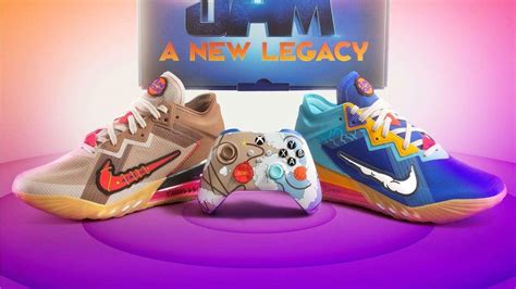 Space Jam: A New Legacy Gets Colorful Mismatched Nike Shoes And Xbox Controller Combo - GameSpot