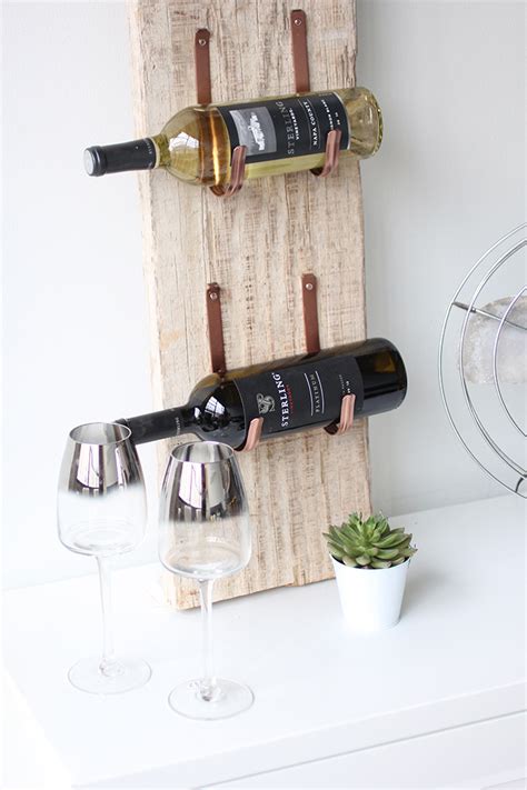 » MY DIY | Barn Wood Wine Rack