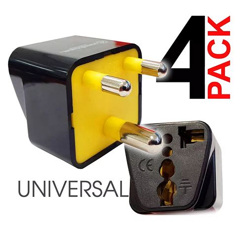 Krieger Universal to India plug adapter (4-Pack) | The Home Depot Canada