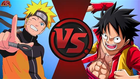 NARUTO vs LUFFY! (Naruto vs One Piece) Cartoon Fight Club Episode 133 - YouTube