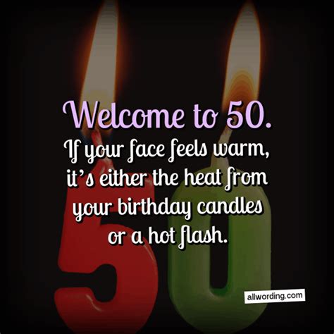 Happy 50th Birthday! A Big List of 50th Birthday Wishes » AllWording.com