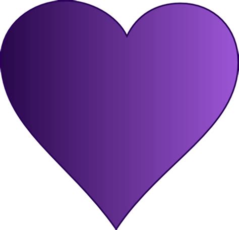 Purple Heart Clip Art at Clker.com - vector clip art online, royalty ...