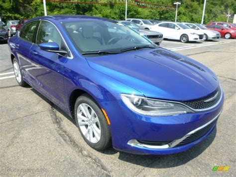 Vivid Blue Pearl 2015 Chrysler 200 Limited Exterior Photo #95970455 ...