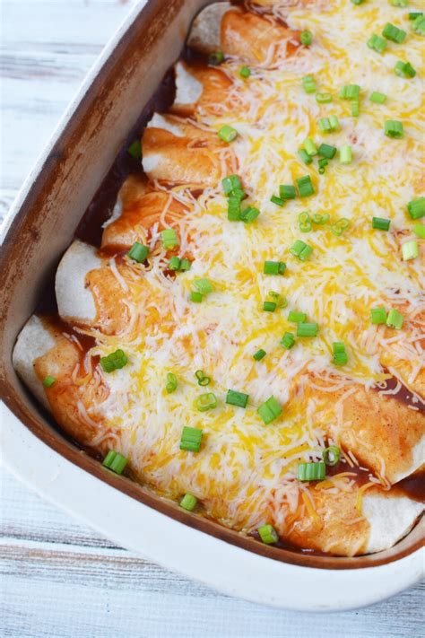 Cheesy Breakfast Enchiladas Casserole